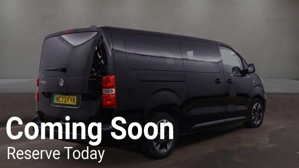 A 2023 VAUXHALL VIVARO LIFE ELECTRIC 50kWh Ultimate MPV 5dr Electric Auto LWB (8 Seat, 7.4kW Charger) (136 ps) 1 A 2023 VAUXHALL VIVARO LIFE ELECTRIC 50kWh Ultimate MPV 5dr Electric Auto LWB (8 Seat, 7.4kW Charger) (136 ps) 1