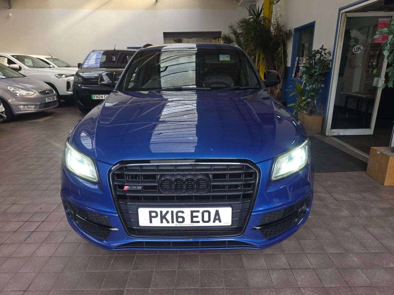 A 2016 AUDI SQ5 3.0 BiTDI V6 Plus SUV 5dr Diesel Tiptronic quattro Euro 6 (s/s) (340 ps) EX A 2016 AUDI SQ5 3.0 BiTDI V6 Plus SUV 5dr Diesel Tiptronic quattro Euro 6 (s/s) (340 ps) EX