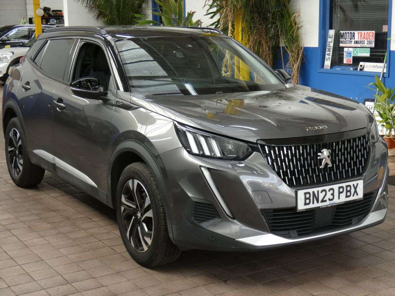 A 2023 PEUGEOT 2008 1.2 PureTech GT SUV 5dr Petrol EAT Euro 6 (s/s) (130 ps) 1 OWNER SERVICE HI A 2023 PEUGEOT 2008 1.2 PureTech GT SUV 5dr Petrol EAT Euro 6 (s/s) (130 ps) 1 OWNER SERVICE HI