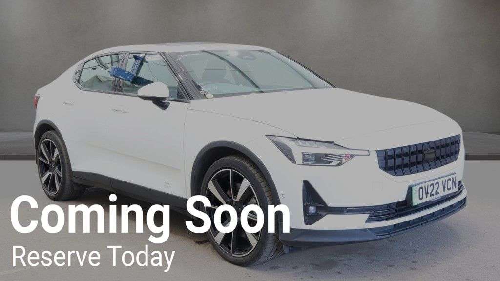 A 2022 POLESTAR POLESTAR 2 Single Motor 78kWh Long Range Fastback 5dr Electric Auto FWD (231 ps) 1 OWN A 2022 POLESTAR POLESTAR 2 Single Motor 78kWh Long Range Fastback 5dr Electric Auto FWD (231 ps) 1 OWN