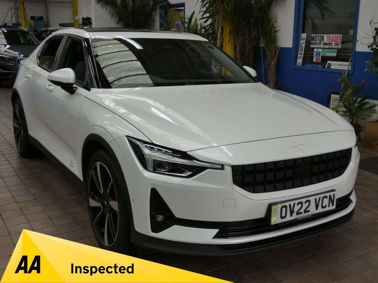 A 2022 POLESTAR POLESTAR 2 Single Motor 78kWh Long Range Fastback 5dr Electric Auto FWD (231 ps) 92% B A 2022 POLESTAR POLESTAR 2 Single Motor 78kWh Long Range Fastback 5dr Electric Auto FWD (231 ps) 92% B