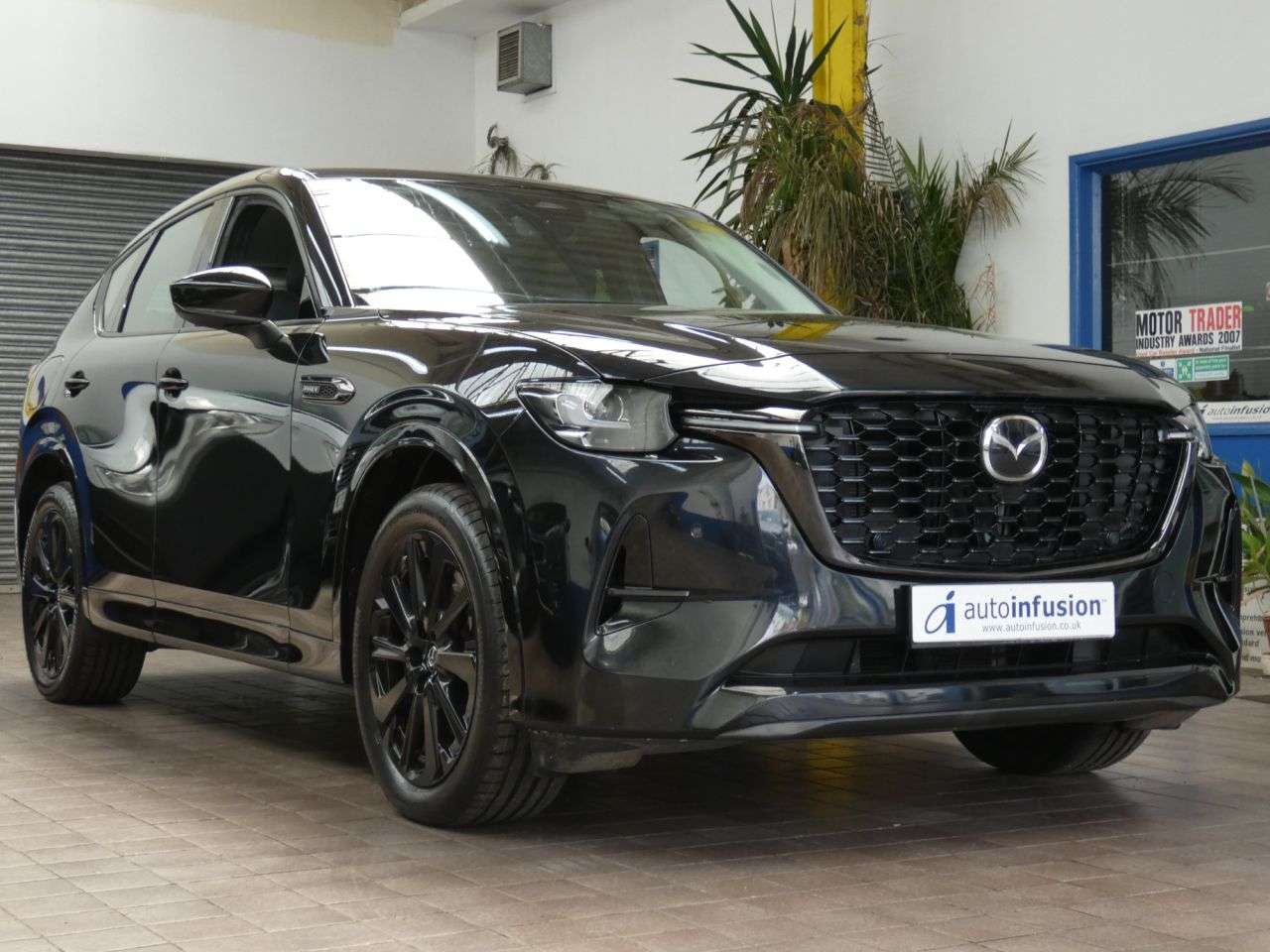 A 2023 MAZDA CX-60 2.5 e-SKYACTIV 17.8kWh Homura SUV 5dr Petrol Plug-in Hybrid Auto 4WD Euro 6 A 2023 MAZDA CX-60 2.5 e-SKYACTIV 17.8kWh Homura SUV 5dr Petrol Plug-in Hybrid Auto 4WD Euro 6