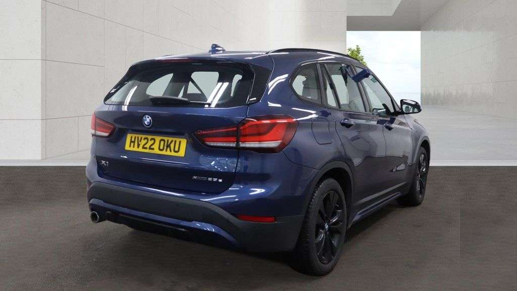 A 2022 BMW X1 1.5 25e 10kWh Sport SUV 5dr Petrol Plug-in Hybrid Auto xDrive Euro 6 (s/s) A 2022 BMW X1 1.5 25e 10kWh Sport SUV 5dr Petrol Plug-in Hybrid Auto xDrive Euro 6 (s/s)