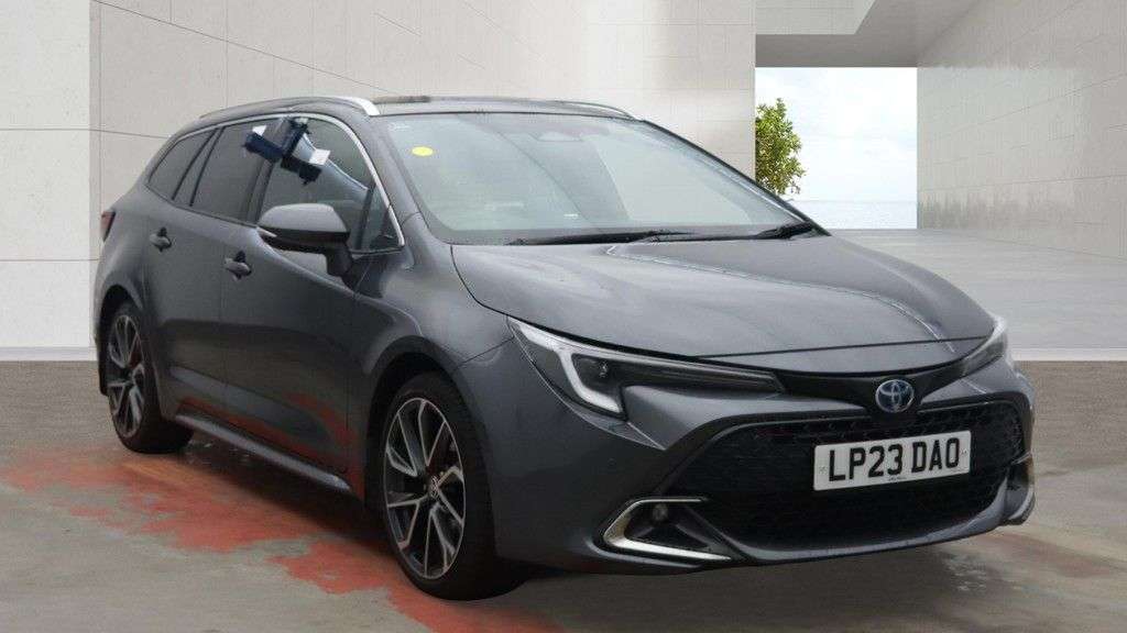 A 2023 TOYOTA COROLLA 2.0 VVT-h Excel Touring Sports 5dr Petrol Hybrid CVT Euro 6 (s/s) (196 ps) A 2023 TOYOTA COROLLA 2.0 VVT-h Excel Touring Sports 5dr Petrol Hybrid CVT Euro 6 (s/s) (196 ps)
