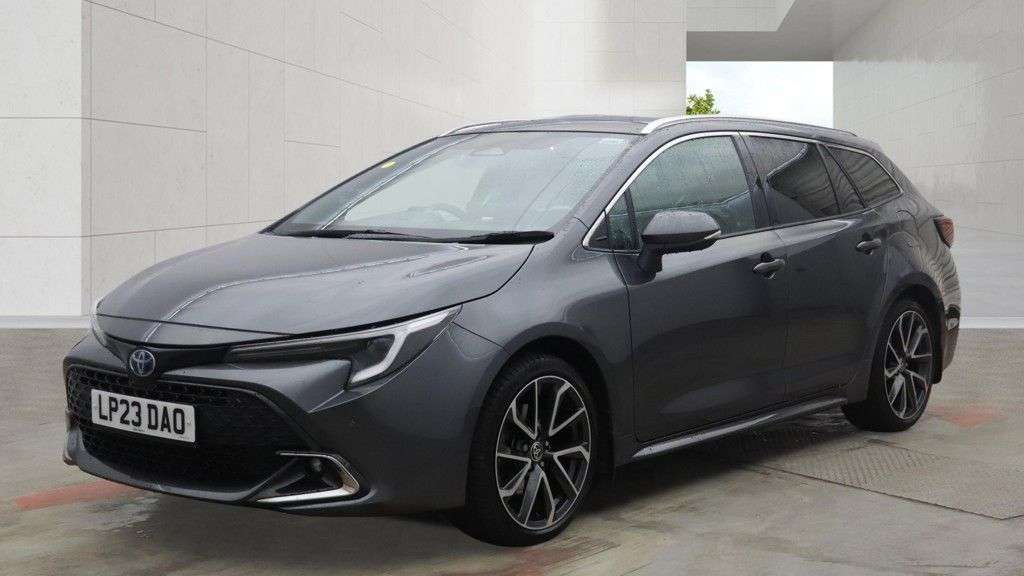 A 2023 TOYOTA COROLLA 2.0 VVT-h Excel Touring Sports 5dr Petrol Hybrid CVT Euro 6 (s/s) (196 ps) A 2023 TOYOTA COROLLA 2.0 VVT-h Excel Touring Sports 5dr Petrol Hybrid CVT Euro 6 (s/s) (196 ps)