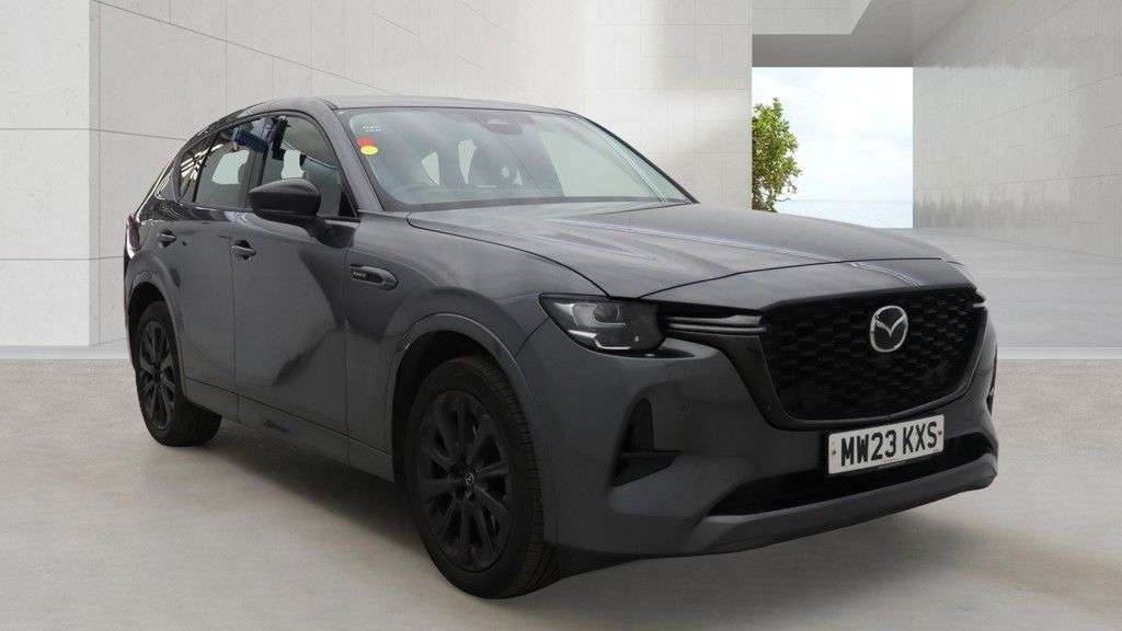 A 2023 MAZDA CX-60 2.5 e-SKYACTIV 17.8kWh Homura SUV 5dr Petrol Plug-in Hybrid Auto 4WD Euro 6 A 2023 MAZDA CX-60 2.5 e-SKYACTIV 17.8kWh Homura SUV 5dr Petrol Plug-in Hybrid Auto 4WD Euro 6