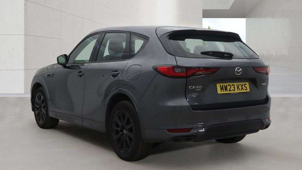 A 2023 MAZDA CX-60 2.5 e-SKYACTIV 17.8kWh Homura SUV 5dr Petrol Plug-in Hybrid Auto 4WD Euro 6 A 2023 MAZDA CX-60 2.5 e-SKYACTIV 17.8kWh Homura SUV 5dr Petrol Plug-in Hybrid Auto 4WD Euro 6