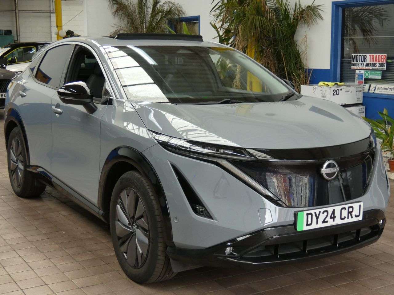 A 2024 NISSAN ARIYA 87kWh Evolve SUV 5dr Electric Auto 22kW Charger (242 ps) BIG SPEC 1 OWNER W A 2024 NISSAN ARIYA 87kWh Evolve SUV 5dr Electric Auto 22kW Charger (242 ps) BIG SPEC 1 OWNER W