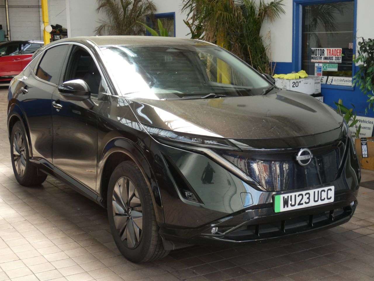 A 2023 NISSAN ARIYA 63kWh Advance SUV 5dr Electric Auto 7.4kW Charger (217 ps) 1 OWNER SERVICE A 2023 NISSAN ARIYA 63kWh Advance SUV 5dr Electric Auto 7.4kW Charger (217 ps) 1 OWNER SERVICE