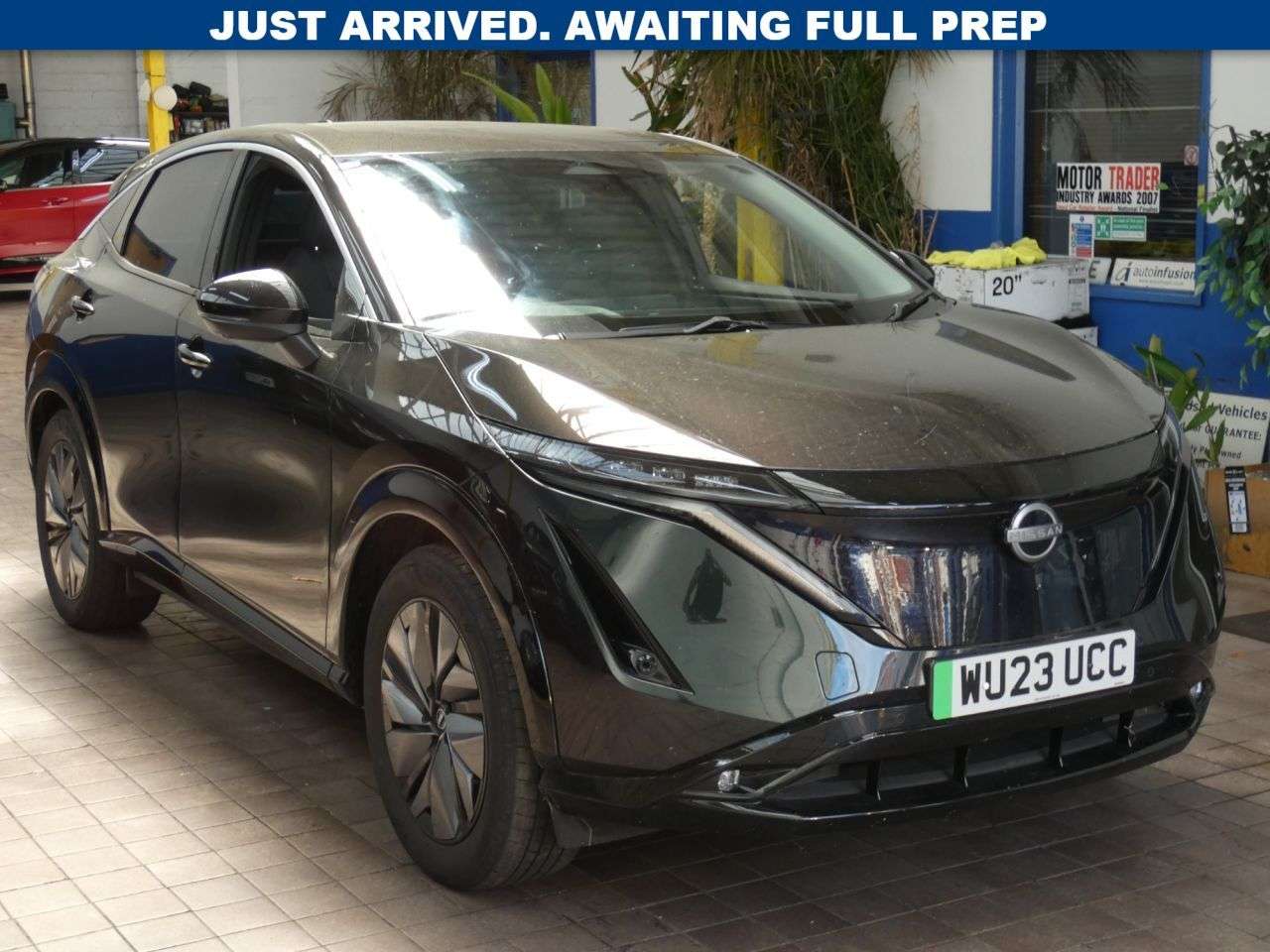 A 2023 NISSAN ARIYA 63kWh Advance SUV 5dr Electric Auto 7.4kW Charger (217 ps) 1 OWNER SERVICE A 2023 NISSAN ARIYA 63kWh Advance SUV 5dr Electric Auto 7.4kW Charger (217 ps) 1 OWNER SERVICE
