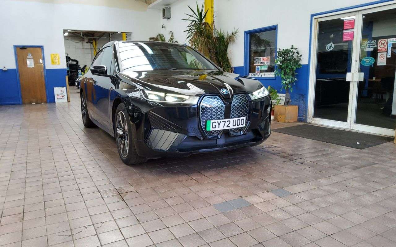A 2022 BMW IX 40 76.6kWh M Sport Edition SUV 5dr Electric Auto xDrive (326 ps) 1 OWNER SE A 2022 BMW IX 40 76.6kWh M Sport Edition SUV 5dr Electric Auto xDrive (326 ps) 1 OWNER SE