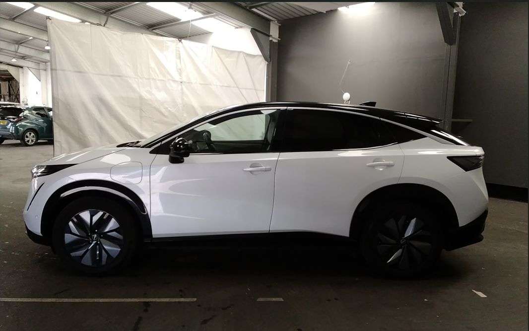 A 2023 NISSAN ARIYA 63kWh Evolve SUV 5dr Electric Auto 7.4kW Charger (217 ps) Top Spec. 100% Ba A 2023 NISSAN ARIYA 63kWh Evolve SUV 5dr Electric Auto 7.4kW Charger (217 ps) Top Spec. 100% Ba