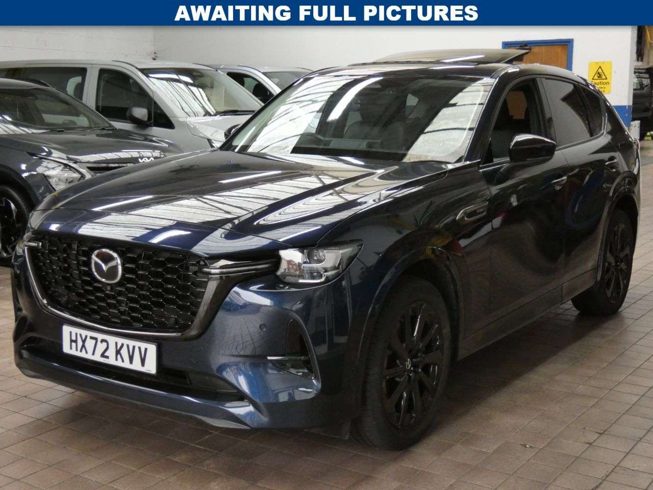A 2022 MAZDA CX-60 2.5 e-SKYACTIV 17.8kWh Homura SUV 5dr Petrol Plug-in Hybrid Auto 4WD Euro 6 A 2022 MAZDA CX-60 2.5 e-SKYACTIV 17.8kWh Homura SUV 5dr Petrol Plug-in Hybrid Auto 4WD Euro 6