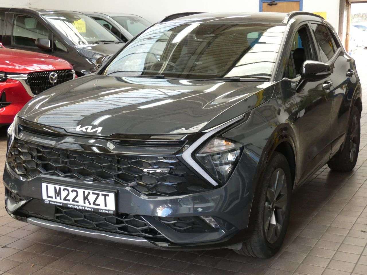 A 2022 KIA SPORTAGE 1.6 h T-GDi GT-Line SUV 5dr Petrol Hybrid Auto Euro 6 (s/s) (226 bhp) 1 OWN A 2022 KIA SPORTAGE 1.6 h T-GDi GT-Line SUV 5dr Petrol Hybrid Auto Euro 6 (s/s) (226 bhp) 1 OWN