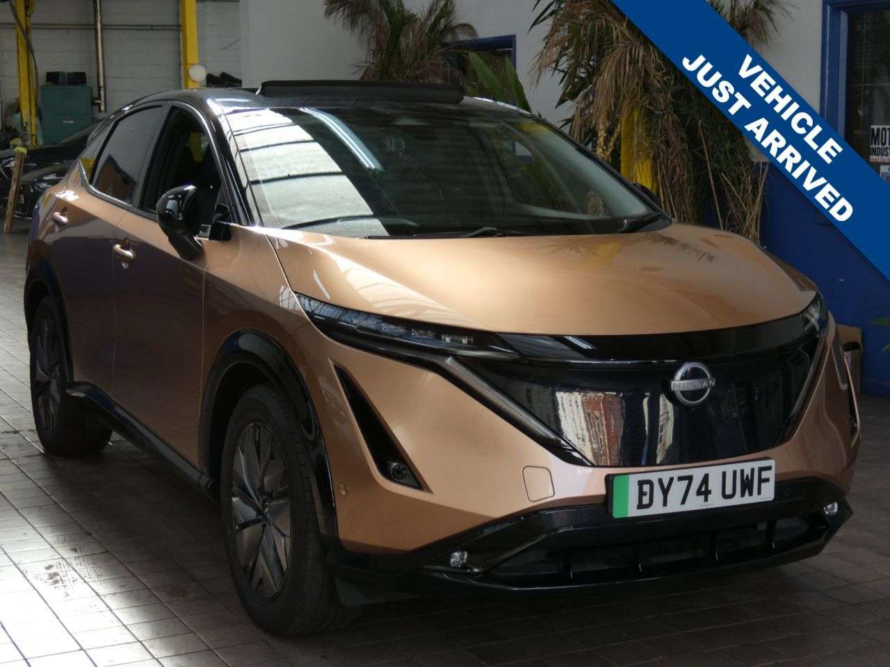 A 2024 NISSAN ARIYA 87kWh Evolve SUV 5dr Electric Auto e-4ORCE 22kW Charger (306 ps) 1 OWNER SE A 2024 NISSAN ARIYA 87kWh Evolve SUV 5dr Electric Auto e-4ORCE 22kW Charger (306 ps) 1 OWNER SE