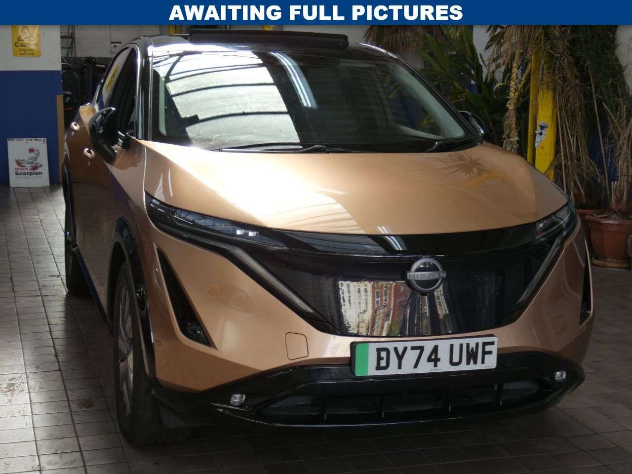 A 2024 NISSAN ARIYA 87kWh Evolve SUV 5dr Electric Auto e-4ORCE 22kW Charger (306 ps) 1 OWNER SE A 2024 NISSAN ARIYA 87kWh Evolve SUV 5dr Electric Auto e-4ORCE 22kW Charger (306 ps) 1 OWNER SE