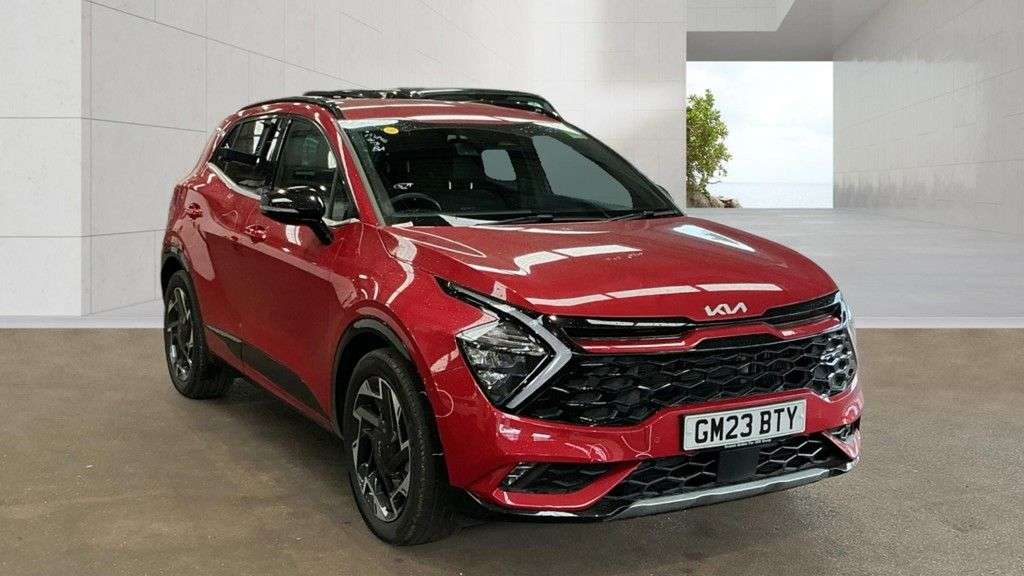 A 2023 KIA SPORTAGE 1.6 T-GDi MHEV GT-Line SUV 5dr Petrol Hybrid DCT Euro 6 (s/s) (148 bhp) 1 O A 2023 KIA SPORTAGE 1.6 T-GDi MHEV GT-Line SUV 5dr Petrol Hybrid DCT Euro 6 (s/s) (148 bhp) 1 O