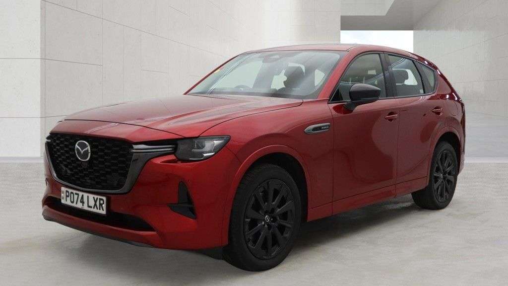 A 2024 MAZDA CX-60 2.5 e-SKYACTIV 17.8kWh Homura SUV 5dr Petrol Plug-in Hybrid Auto 4WD Euro 6 A 2024 MAZDA CX-60 2.5 e-SKYACTIV 17.8kWh Homura SUV 5dr Petrol Plug-in Hybrid Auto 4WD Euro 6