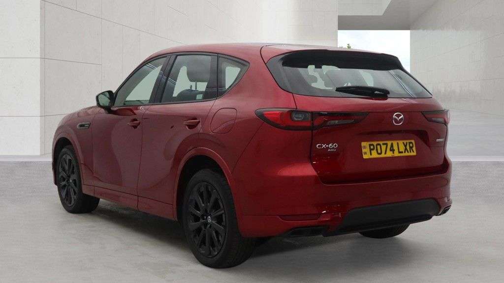 A 2024 MAZDA CX-60 2.5 e-SKYACTIV 17.8kWh Homura SUV 5dr Petrol Plug-in Hybrid Auto 4WD Euro 6 A 2024 MAZDA CX-60 2.5 e-SKYACTIV 17.8kWh Homura SUV 5dr Petrol Plug-in Hybrid Auto 4WD Euro 6