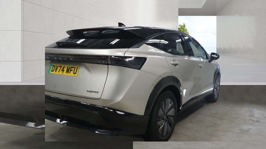 A 2024 NISSAN ARIYA 87kWh Advance SUV 5dr Electric Auto e-4ORCE 22kW Charger (306 ps) GENUINE L A 2024 NISSAN ARIYA 87kWh Advance SUV 5dr Electric Auto e-4ORCE 22kW Charger (306 ps) GENUINE L