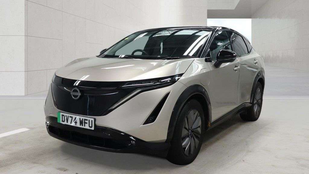 A 2024 NISSAN ARIYA 87kWh Advance SUV 5dr Electric Auto e-4ORCE 22kW Charger (306 ps) GENUINE L A 2024 NISSAN ARIYA 87kWh Advance SUV 5dr Electric Auto e-4ORCE 22kW Charger (306 ps) GENUINE L