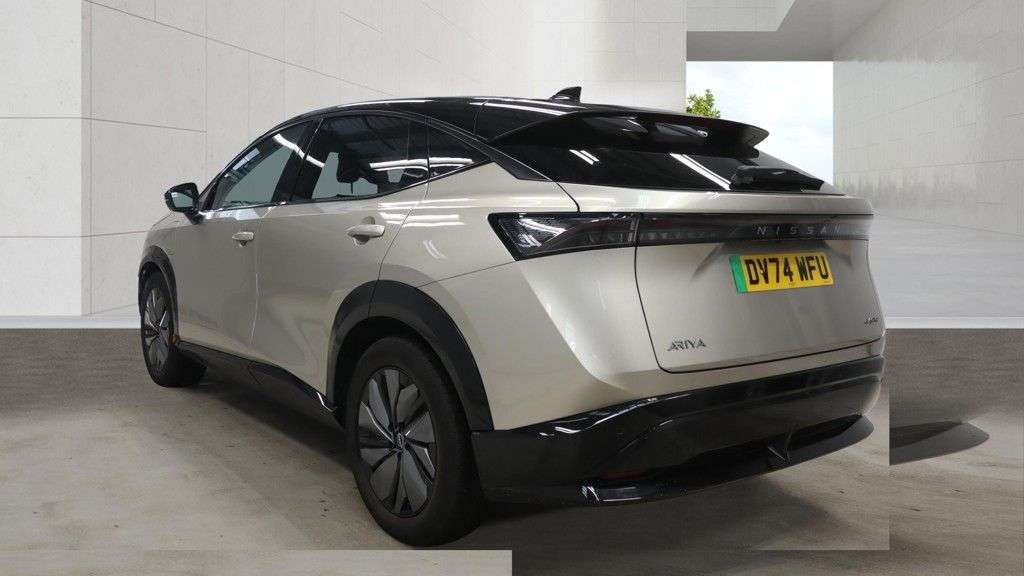A 2024 NISSAN ARIYA 87kWh Advance SUV 5dr Electric Auto e-4ORCE 22kW Charger (306 ps) GENUINE L A 2024 NISSAN ARIYA 87kWh Advance SUV 5dr Electric Auto e-4ORCE 22kW Charger (306 ps) GENUINE L