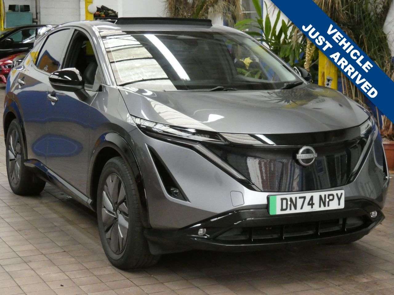A 2024 NISSAN ARIYA 87kWh Advance SUV 5dr Electric Auto e-4ORCE 22kW Charger (306 ps) GENUINE L A 2024 NISSAN ARIYA 87kWh Advance SUV 5dr Electric Auto e-4ORCE 22kW Charger (306 ps) GENUINE L