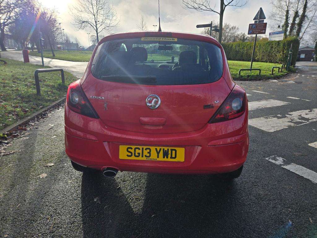2013 VAUXHALL CORSA 2013 VAUXHALL CORSA