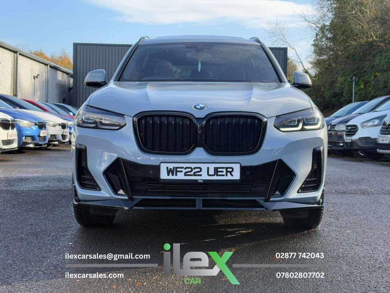 A 2022 BMW X3 2.0 20d MHT M Sport SUV 5dr Diesel Hybrid Auto xDrive Euro 6 (s/s) (190 ps) A 2022 BMW X3 2.0 20d MHT M Sport SUV 5dr Diesel Hybrid Auto xDrive Euro 6 (s/s) (190 ps)