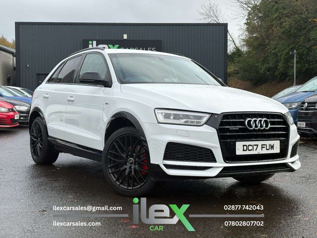 A 2017 AUDI Q3 2.0 TDI Black Edition SUV 5dr Diesel S Tronic quattro Euro 6 (s/s) (184 ps) A 2017 AUDI Q3 2.0 TDI Black Edition SUV 5dr Diesel S Tronic quattro Euro 6 (s/s) (184 ps)