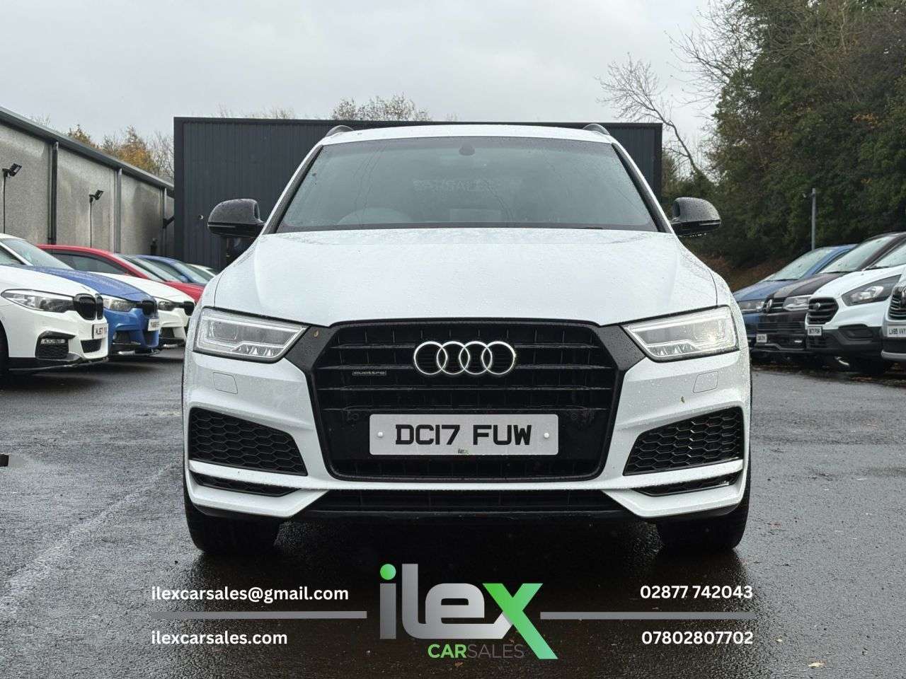 A 2017 AUDI Q3 2.0 TDI Black Edition SUV 5dr Diesel S Tronic quattro Euro 6 (s/s) (184 ps) A 2017 AUDI Q3 2.0 TDI Black Edition SUV 5dr Diesel S Tronic quattro Euro 6 (s/s) (184 ps)