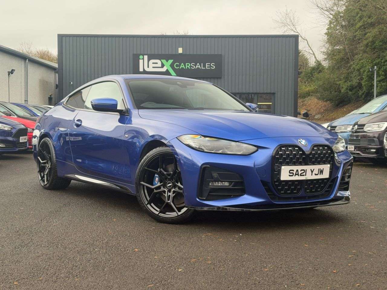 A 2021 BMW 4 SERIES 2.0 420d MHT M Sport Coupe 2dr Diesel Hybrid Auto xDrive Euro 6 (s/s) (190 A 2021 BMW 4 SERIES 2.0 420d MHT M Sport Coupe 2dr Diesel Hybrid Auto xDrive Euro 6 (s/s) (190