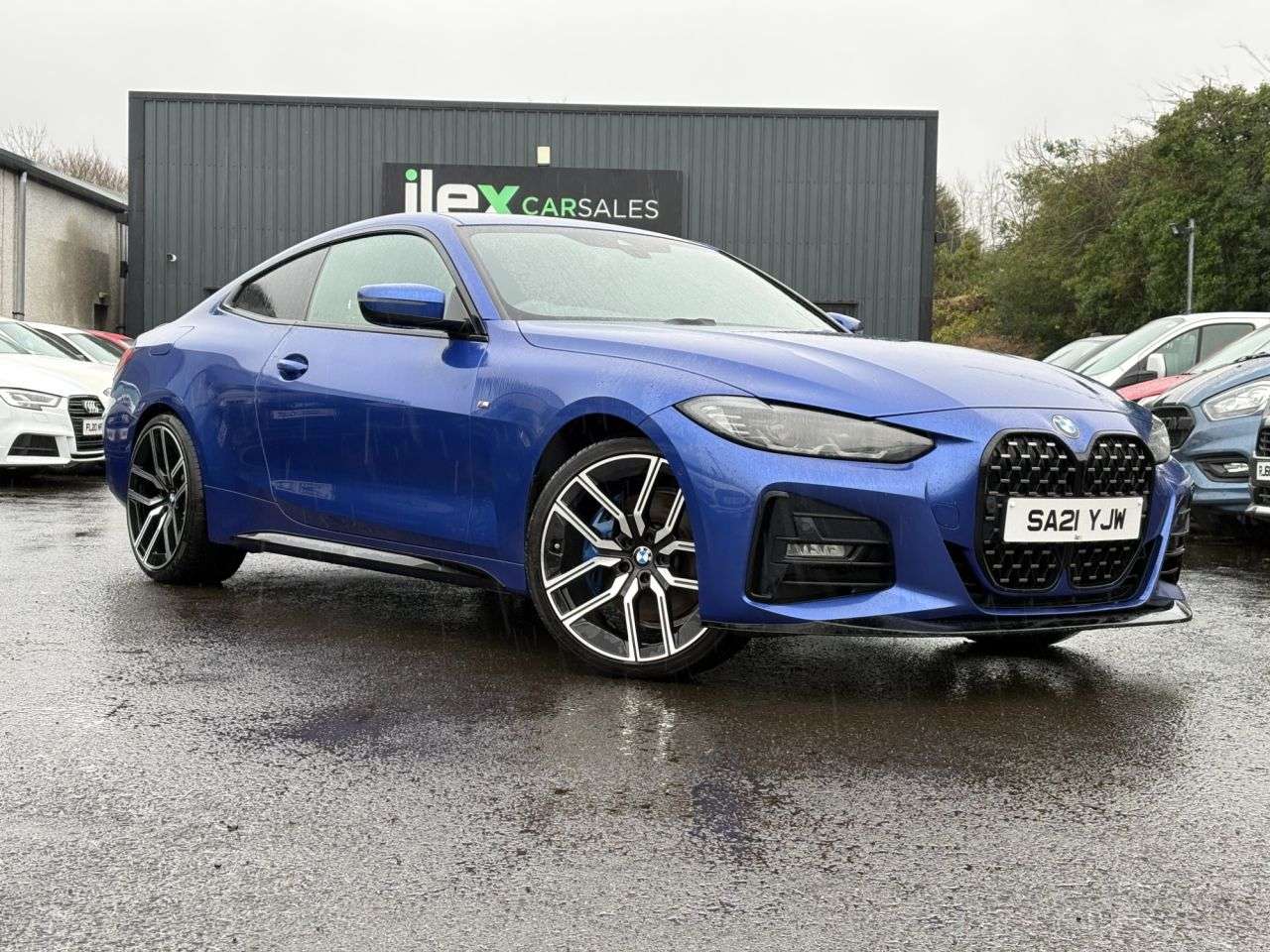 A 2021 BMW 4 SERIES 2.0 420d MHT M Sport Coupe 2dr Diesel Hybrid Auto xDrive Euro 6 (s/s) (190 A 2021 BMW 4 SERIES 2.0 420d MHT M Sport Coupe 2dr Diesel Hybrid Auto xDrive Euro 6 (s/s) (190