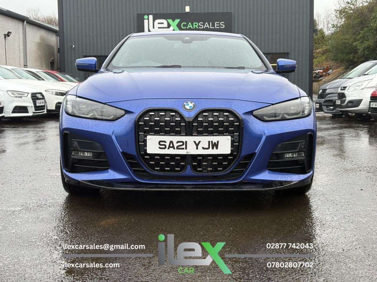 A 2021 BMW 4 SERIES 2.0 420d MHT M Sport Coupe 2dr Diesel Hybrid Auto xDrive Euro 6 (s/s) (190 A 2021 BMW 4 SERIES 2.0 420d MHT M Sport Coupe 2dr Diesel Hybrid Auto xDrive Euro 6 (s/s) (190