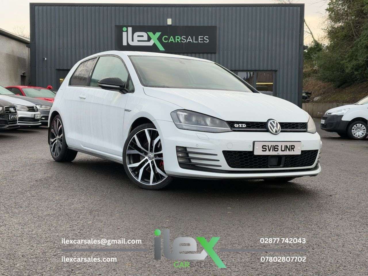 A 2016 VOLKSWAGEN GOLF 2.0 TDI BlueMotion Tech GTD Hatchback 3dr Diesel Manual Euro 6 (s/s) (184 p A 2016 VOLKSWAGEN GOLF 2.0 TDI BlueMotion Tech GTD Hatchback 3dr Diesel Manual Euro 6 (s/s) (184 p