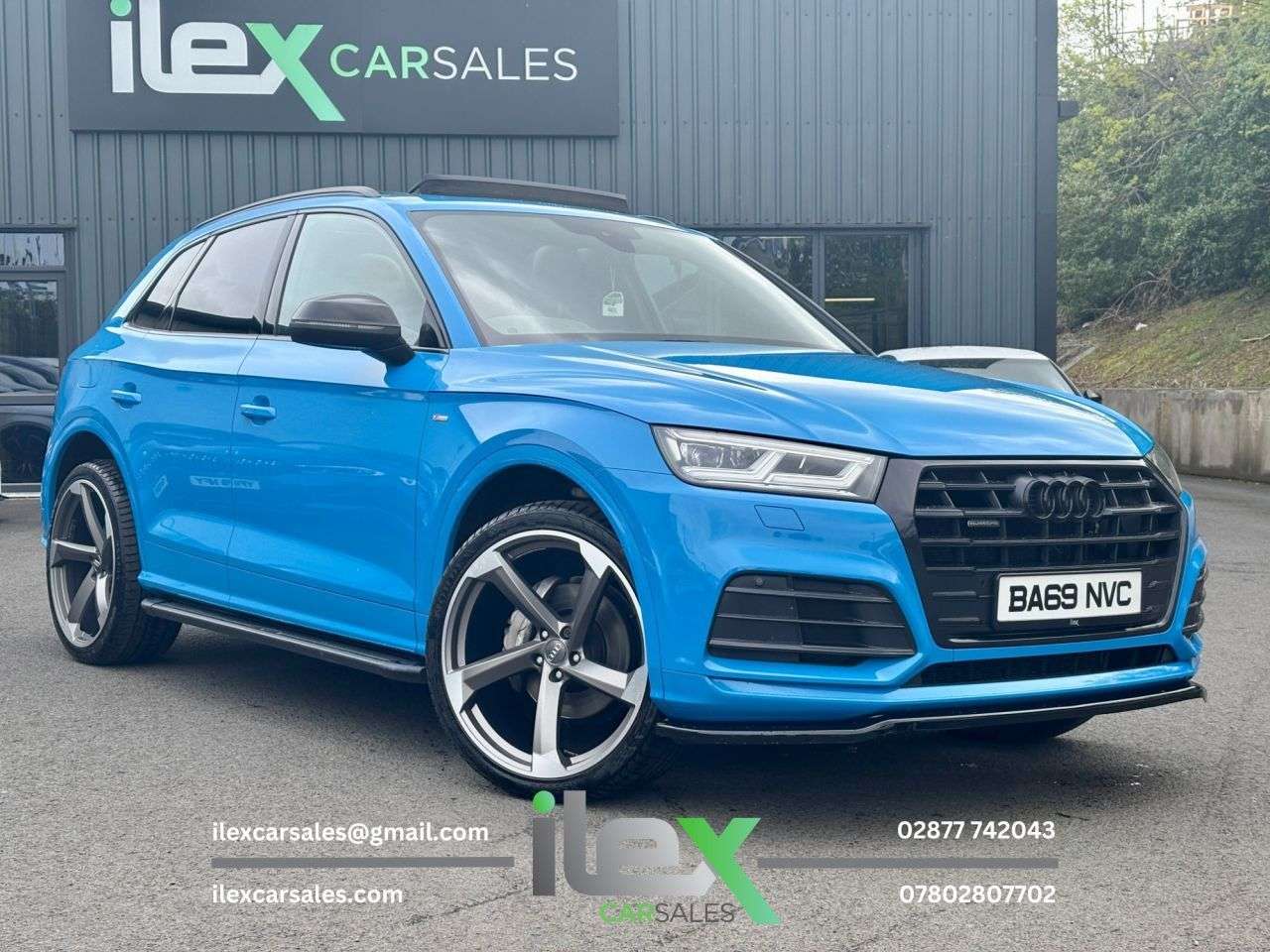 A 2019 AUDI Q5 2.0 TDI 40 Black Edition SUV 5dr Diesel S Tronic quattro Euro 6 (s/s) (190 A 2019 AUDI Q5 2.0 TDI 40 Black Edition SUV 5dr Diesel S Tronic quattro Euro 6 (s/s) (190