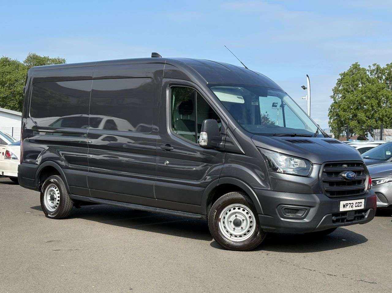 A 2022 FORD TRANSIT 2.0 350 EcoBlue Leader Panel Van 5dr Diesel Auto FWD L3 H2 Euro 6 (s/s) (17 A 2022 FORD TRANSIT 2.0 350 EcoBlue Leader Panel Van 5dr Diesel Auto FWD L3 H2 Euro 6 (s/s) (17