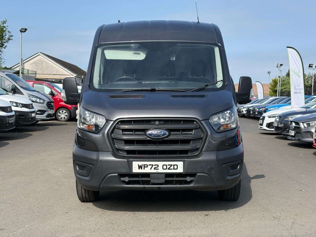 A 2022 FORD TRANSIT 2.0 350 EcoBlue Leader Panel Van 5dr Diesel Auto FWD L3 H2 Euro 6 (s/s) (17 A 2022 FORD TRANSIT 2.0 350 EcoBlue Leader Panel Van 5dr Diesel Auto FWD L3 H2 Euro 6 (s/s) (17