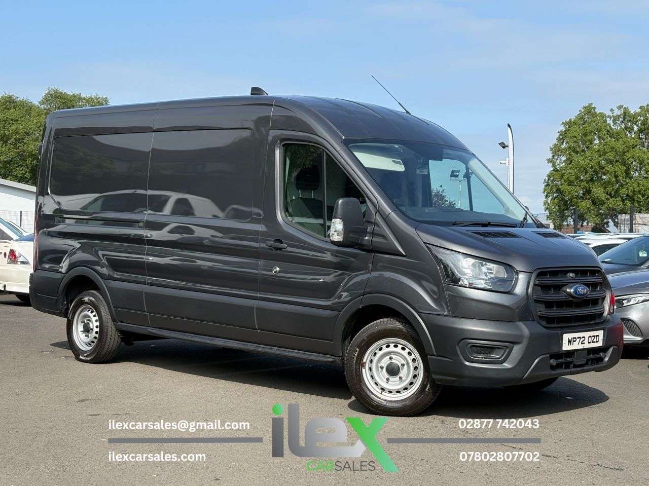 A 2022 FORD TRANSIT 2.0 350 EcoBlue Leader Panel Van 5dr Diesel Auto FWD L3 H2 Euro 6 (s/s) (17 A 2022 FORD TRANSIT 2.0 350 EcoBlue Leader Panel Van 5dr Diesel Auto FWD L3 H2 Euro 6 (s/s) (17