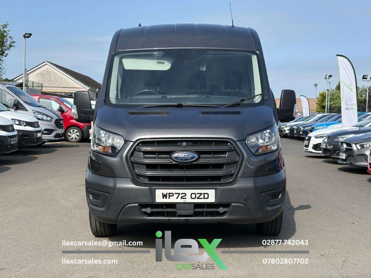 A 2022 FORD TRANSIT 2.0 350 EcoBlue Leader Panel Van 5dr Diesel Auto FWD L3 H2 Euro 6 (s/s) (17 A 2022 FORD TRANSIT 2.0 350 EcoBlue Leader Panel Van 5dr Diesel Auto FWD L3 H2 Euro 6 (s/s) (17