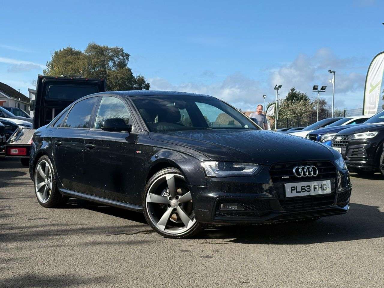 A 2013 AUDI A4 2.0 TDI Black Edition Saloon 4dr Diesel Manual quattro Euro 5 (s/s) (177 ps A 2013 AUDI A4 2.0 TDI Black Edition Saloon 4dr Diesel Manual quattro Euro 5 (s/s) (177 ps