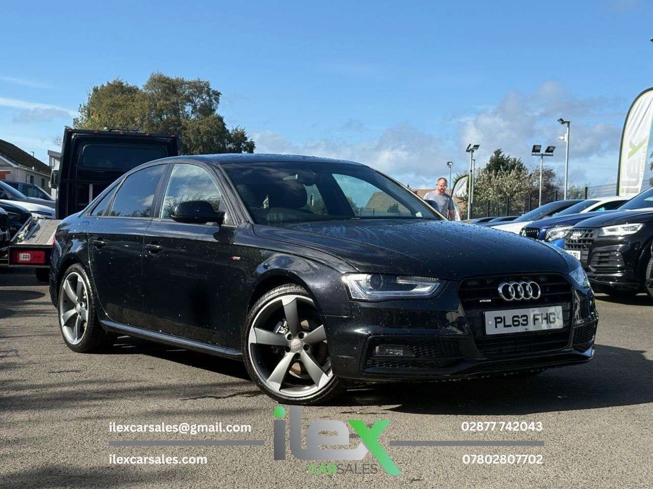 A 2013 AUDI A4 2.0 TDI Black Edition Saloon 4dr Diesel Manual quattro Euro 5 (s/s) (177 ps A 2013 AUDI A4 2.0 TDI Black Edition Saloon 4dr Diesel Manual quattro Euro 5 (s/s) (177 ps