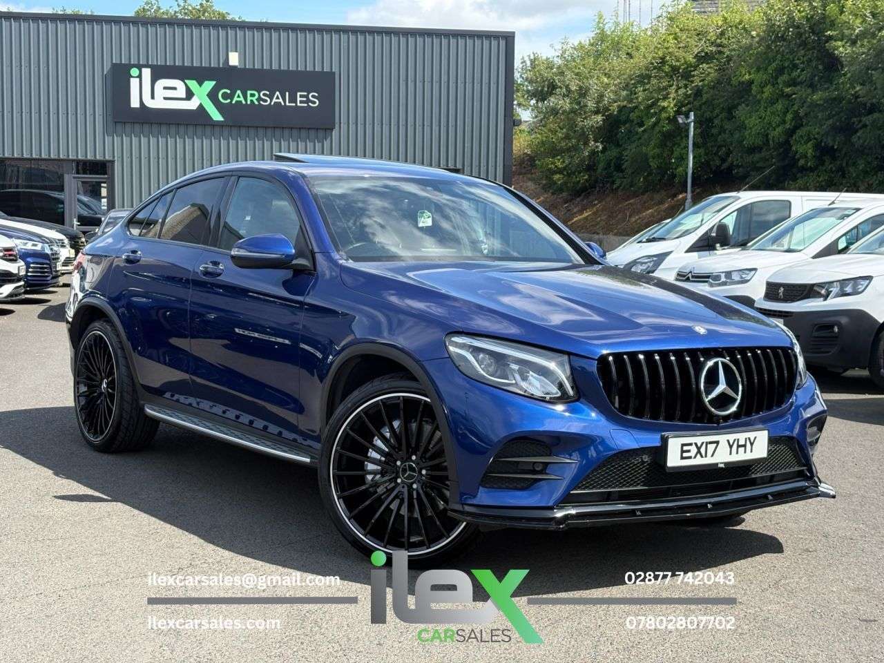 A 2017 MERCEDES-BENZ GLC 2.1 GLC250d AMG Line (Premium) Coupe 5dr Diesel G-Tronic 4MATIC Euro 6 (s/s A 2017 MERCEDES-BENZ GLC 2.1 GLC250d AMG Line (Premium) Coupe 5dr Diesel G-Tronic 4MATIC Euro 6 (s/s