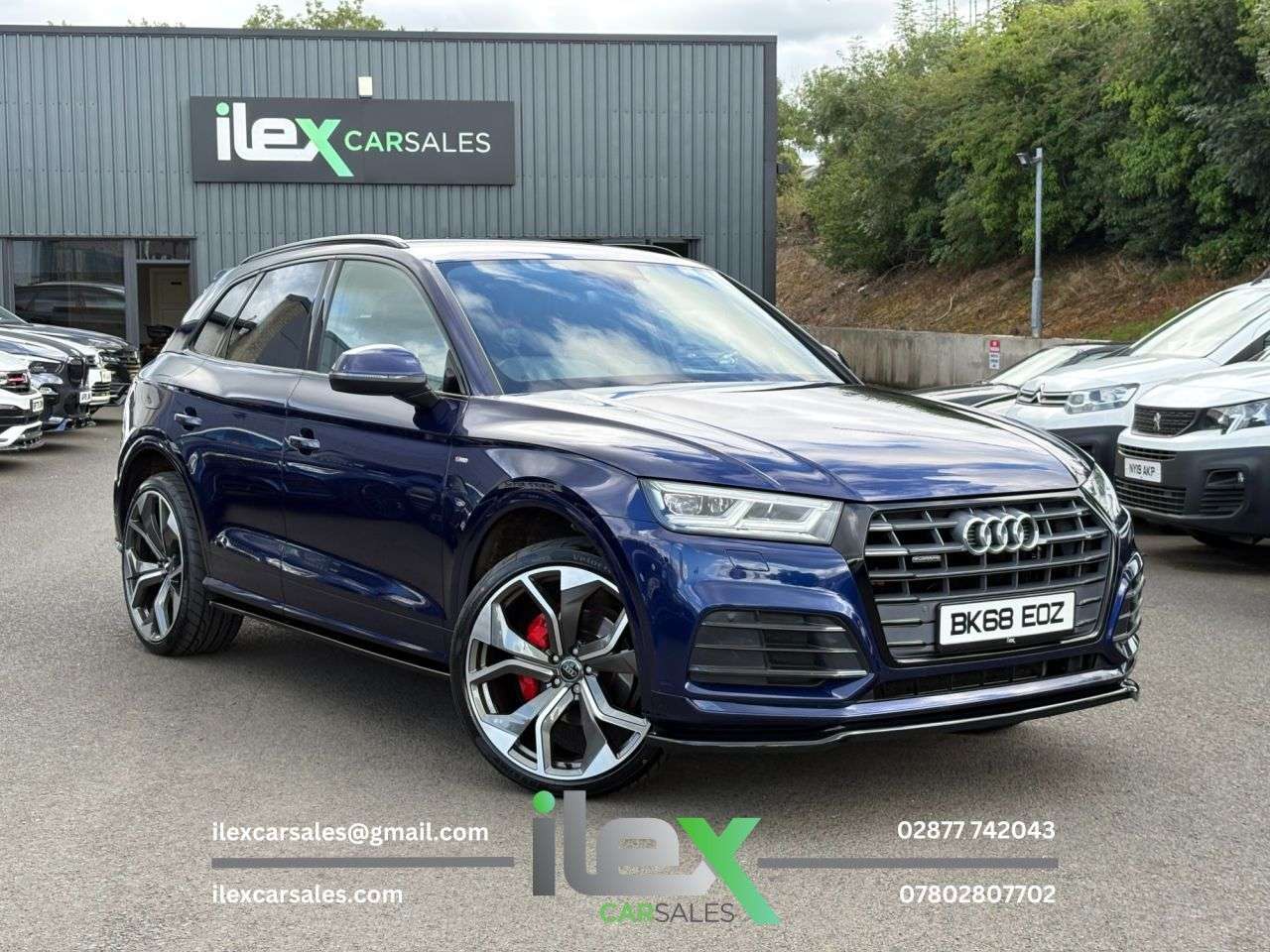 A 2018 AUDI Q5 2.0 TDI 40 S line SUV 5dr Diesel S Tronic quattro Euro 6 (s/s) (190 ps) 190 A 2018 AUDI Q5 2.0 TDI 40 S line SUV 5dr Diesel S Tronic quattro Euro 6 (s/s) (190 ps) 190
