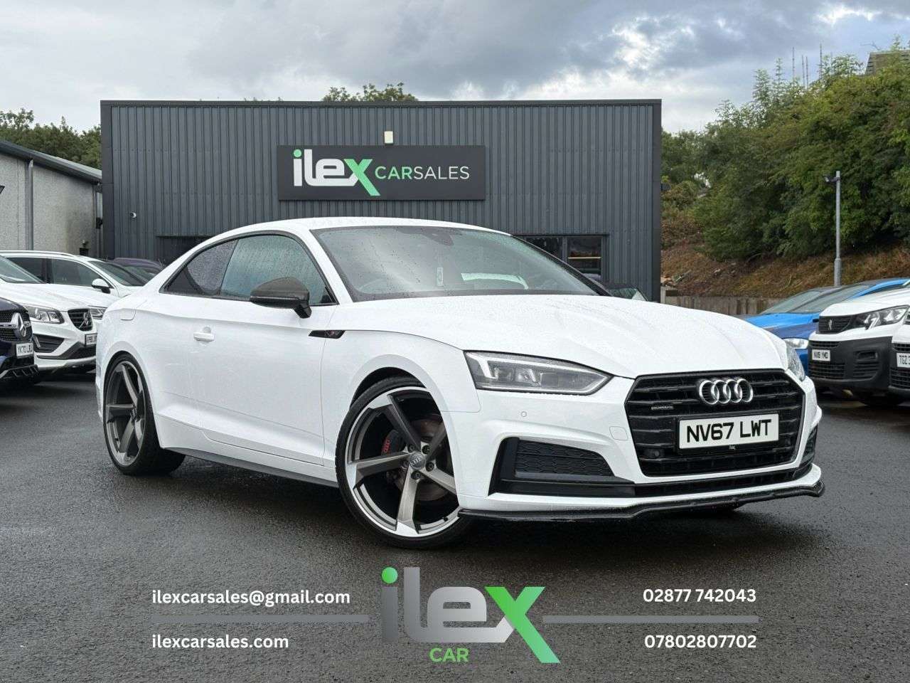 A 2018 AUDI A5 2.0 TDI S line Coupe 2dr Diesel S Tronic quattro Euro 6 (s/s) (190 ps) 190P A 2018 AUDI A5 2.0 TDI S line Coupe 2dr Diesel S Tronic quattro Euro 6 (s/s) (190 ps) 190P