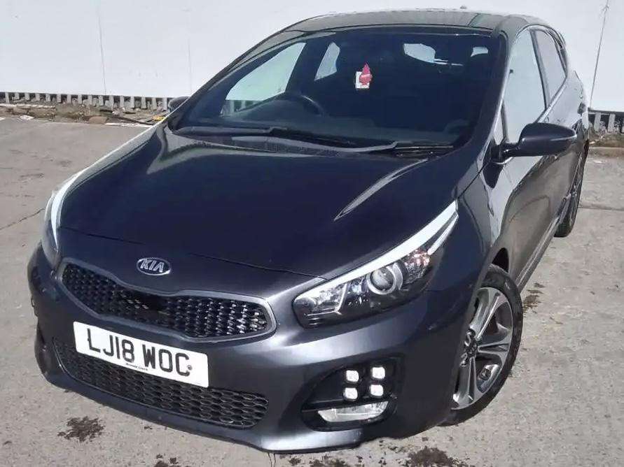 A 2018 KIA CEED 1.6 CRDi GT-Line Hatchback 5dr Diesel Manual Euro 6 (s/s) (134 bhp) A 2018 KIA CEED 1.6 CRDi GT-Line Hatchback 5dr Diesel Manual Euro 6 (s/s) (134 bhp)
