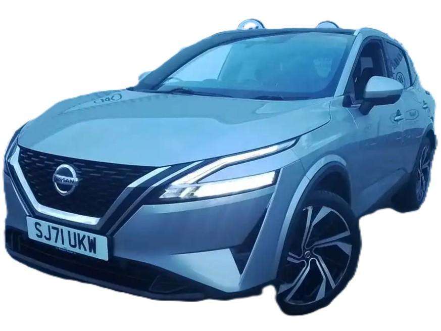 A 2021 NISSAN QASHQAI 1.3 DIG-T MHEV Tekna+ SUV 5dr Petrol Hybrid XTRON Euro 6 (s/s) (158 ps) A 2021 NISSAN QASHQAI 1.3 DIG-T MHEV Tekna+ SUV 5dr Petrol Hybrid XTRON Euro 6 (s/s) (158 ps)