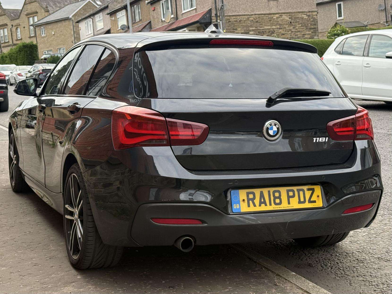 A 2018 BMW 1 SERIES 1.5 118i M Sport Shadow Edition Hatchback 5dr Petrol Manual Euro 6 (s/s) (136 ps) A 2018 BMW 1 SERIES 1.5 118i M Sport Shadow Edition Hatchback 5dr Petrol Manual Euro 6 (s/s) (136 ps)