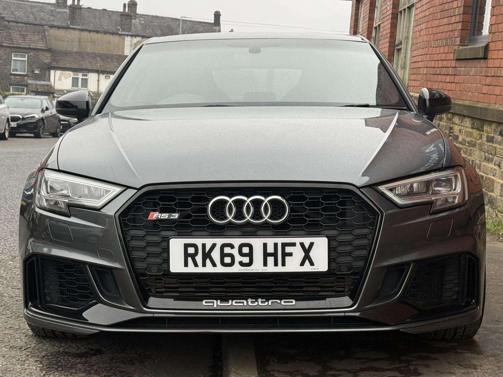A 2019 AUDI RS3 2.5 TFSI Audi Sport Edition Sportback 5dr Petrol S Tronic quattro Euro 6 (s/s) (400 ps) A 2019 AUDI RS3 2.5 TFSI Audi Sport Edition Sportback 5dr Petrol S Tronic quattro Euro 6 (s/s) (400 ps)