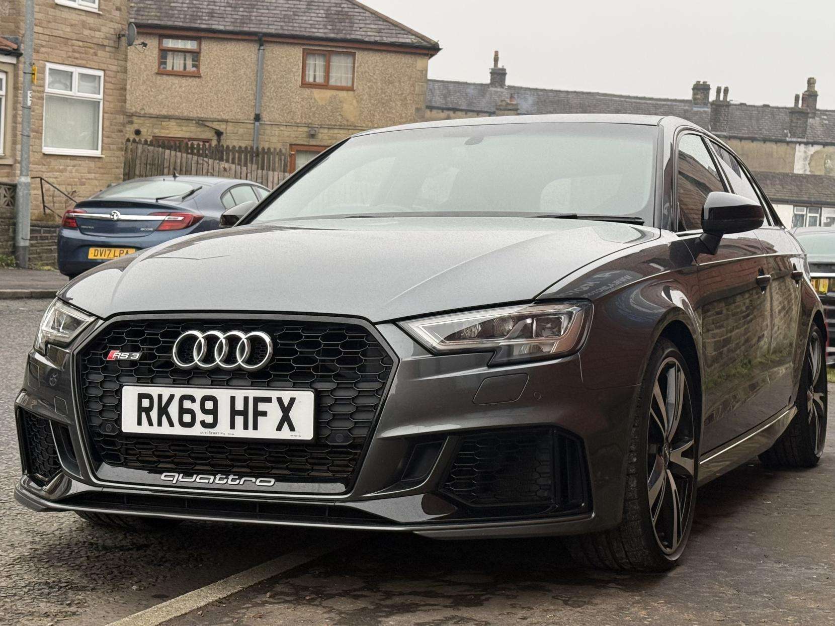 A 2019 AUDI RS3 2.5 TFSI Audi Sport Edition Sportback 5dr Petrol S Tronic quattro Euro 6 (s/s) (400 ps) A 2019 AUDI RS3 2.5 TFSI Audi Sport Edition Sportback 5dr Petrol S Tronic quattro Euro 6 (s/s) (400 ps)